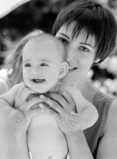Yvonne und ich 1994S W